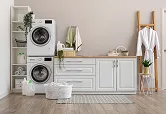 Lavadora Secadora Hisense WD5S1545BB | 2 en 1 | Eléctrica | Lavado 15 Kg - Secado 10 Kg | Carga Frontal | Wi-Fi
