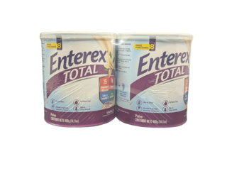 Enterex Total, DUO PACK, Vainilla, 400g