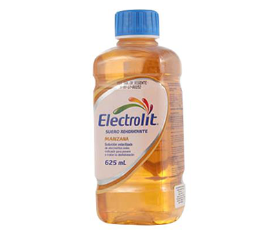 ELECTROLIT SUERO REHIDRATANTE MANZANA 625 ML