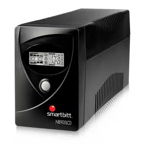 UPS Smartbitt 900VA/480W 6OUTLETS 120V con Pantalla LCD