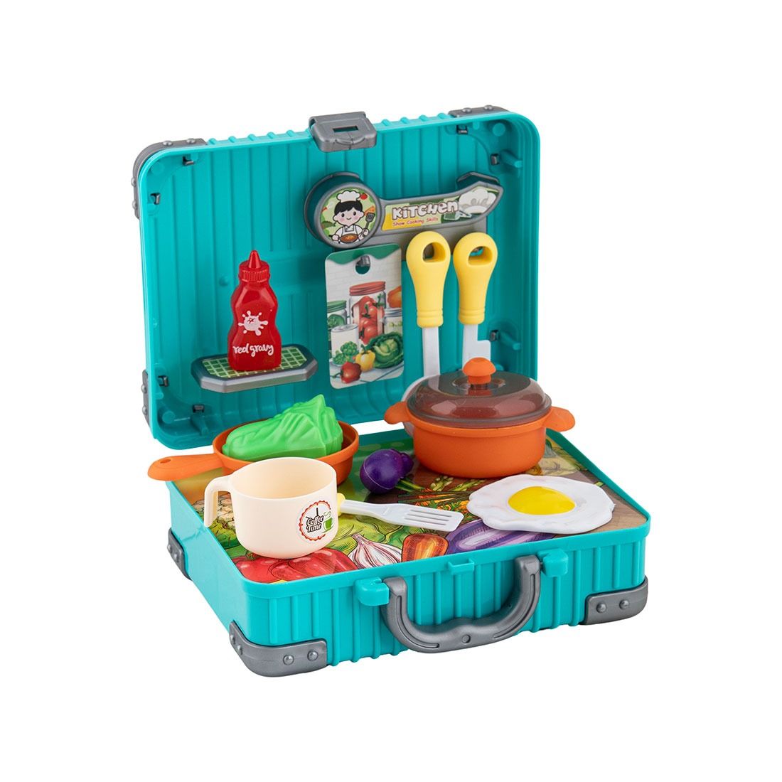 Maleta cocina plástico 18pcs