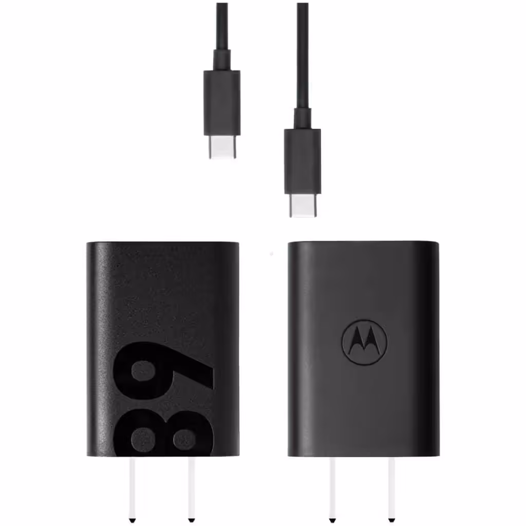 MOTOROLA CARGADOR USB-C 68W CON CABLE