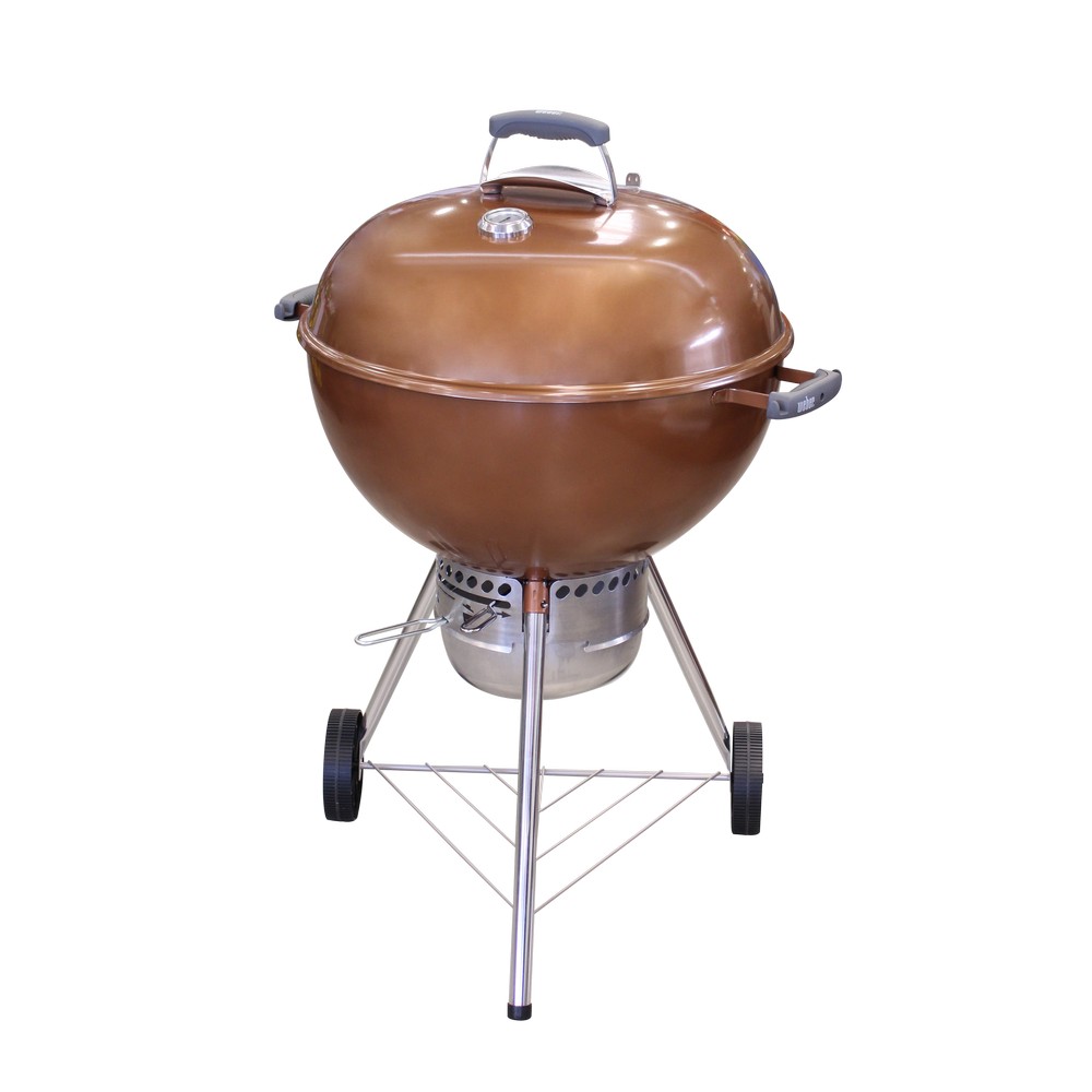 Parrilla carbon 22 pulg cobre original kettle premium