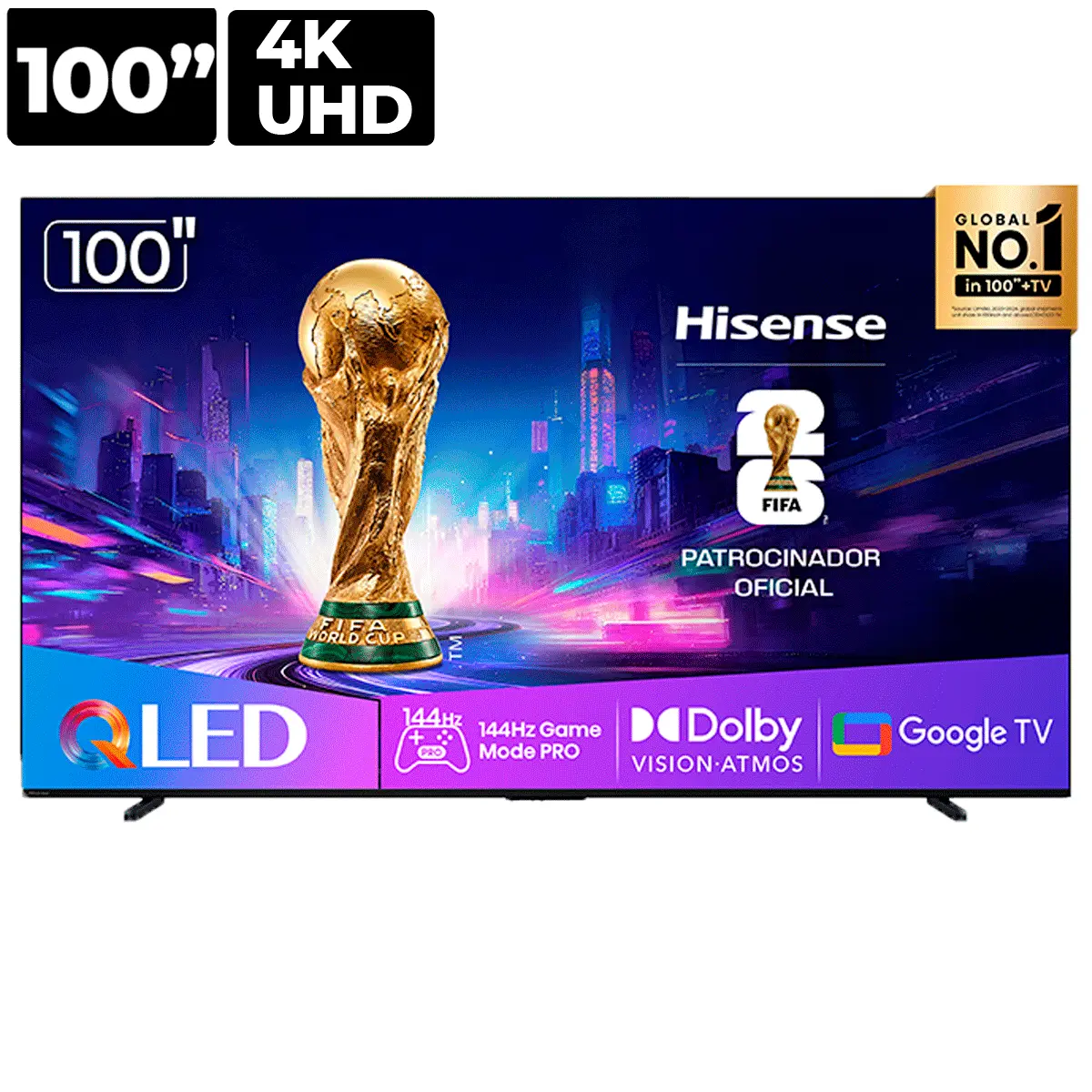 PANTALLA HISENSE 100 QLED 100Q7QG