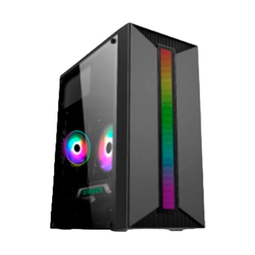 CASE GAMER EAGLE WARRIORS CM16KTRA001C MICRO ATX USB 2+ H350 RGB STRIP