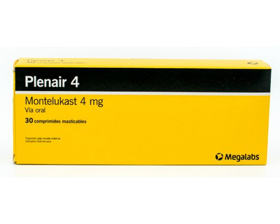 Plenair, 4 mg, 30 comprimidos masticables