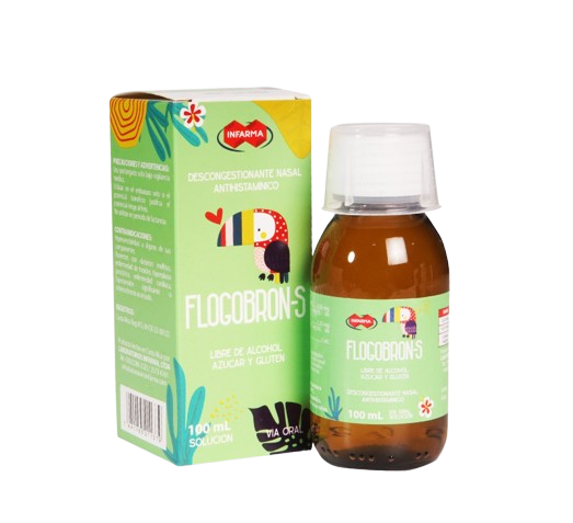 FLOGOBRON S SOL 0.5/1.25 MG X100 ML