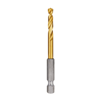 Broca Titanio 3/16" Red Helix Milwaukee