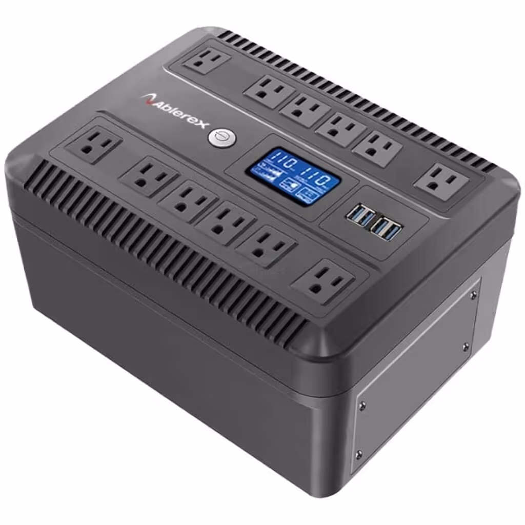 UPS ABLEREX AB-ES1100LCD 1000VA-600W – 12 TOMAS