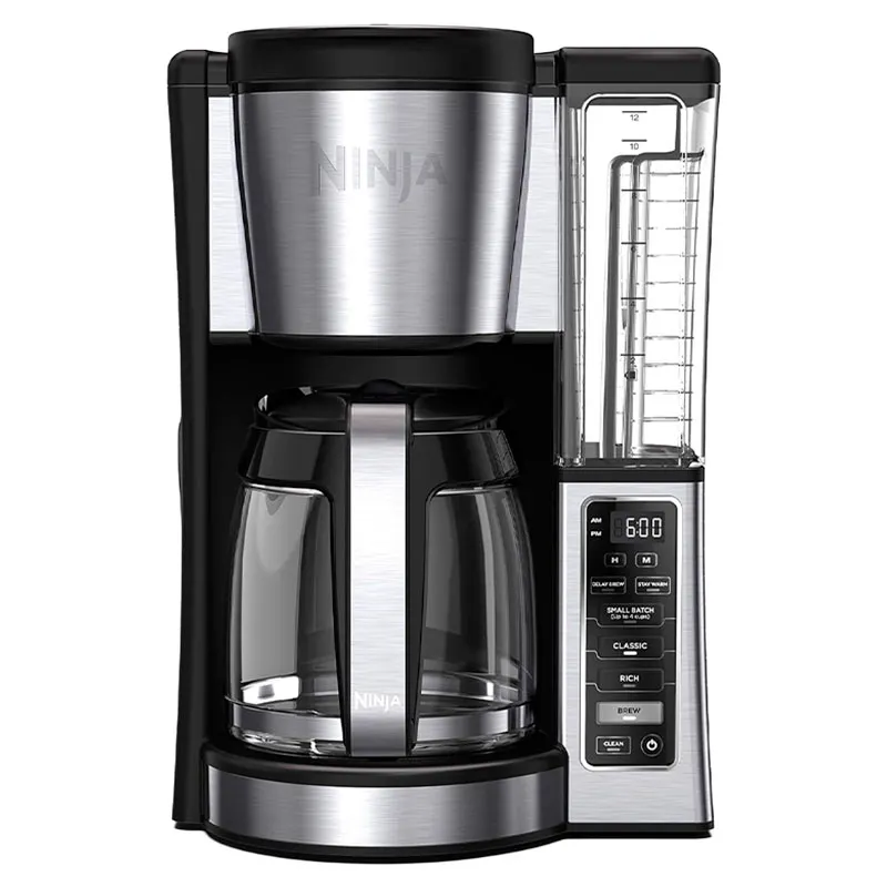 Cafetera programable plástica 12 tazas negro Ninja