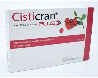 Cisticran PLUS 130 mg/7.5 mg 30 comprimidos