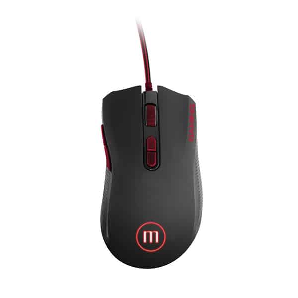 Maxell Mouse gaming alámbrico negro