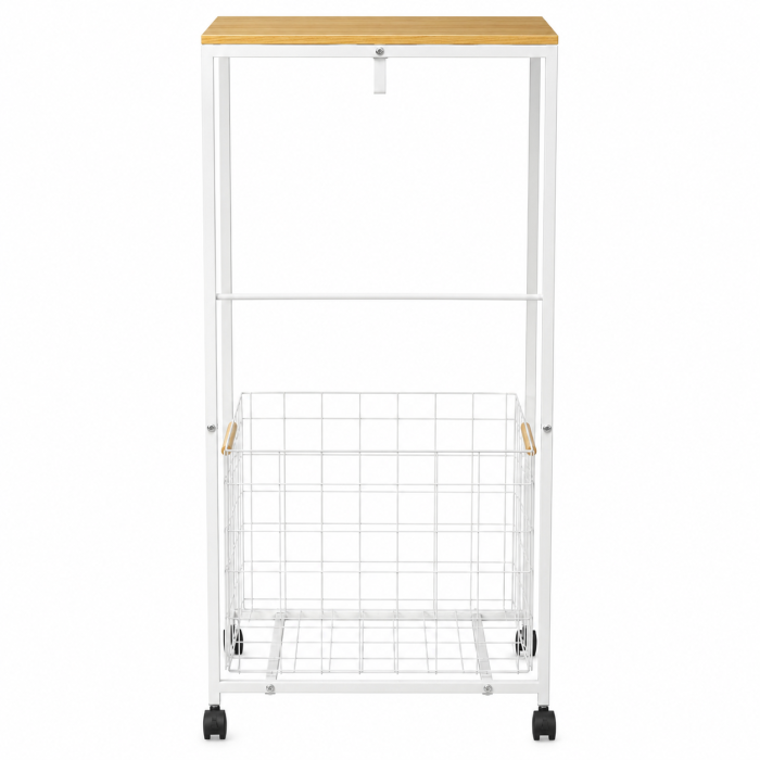 CARRITO ORGANIZADOR METAL/BAMBU ACE