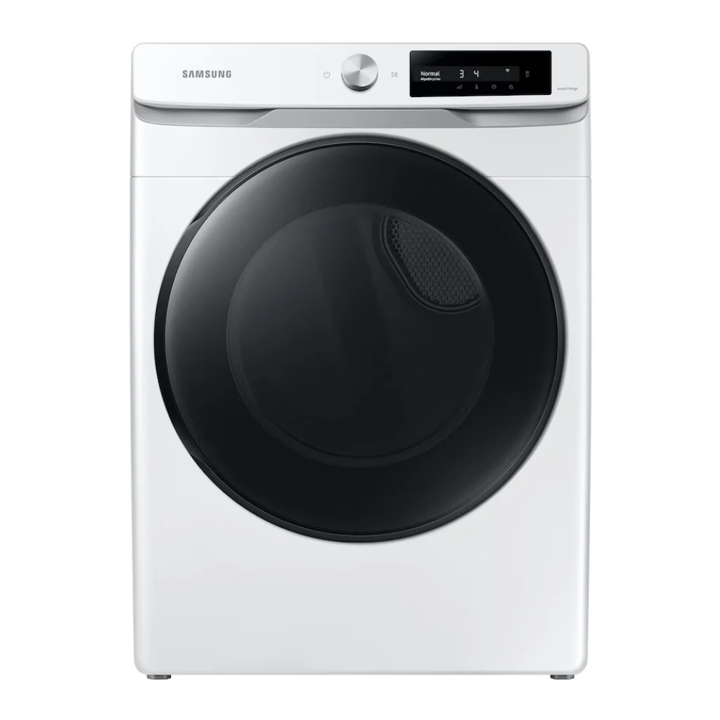 Samsung Lavadora Automática 22 Kg Carga Frontal con Panel Multicontrol (WF22C6400A) + Secadora de Ropa Eléctrica 22 Kg Sensor Dry DVE22C6370W/AP