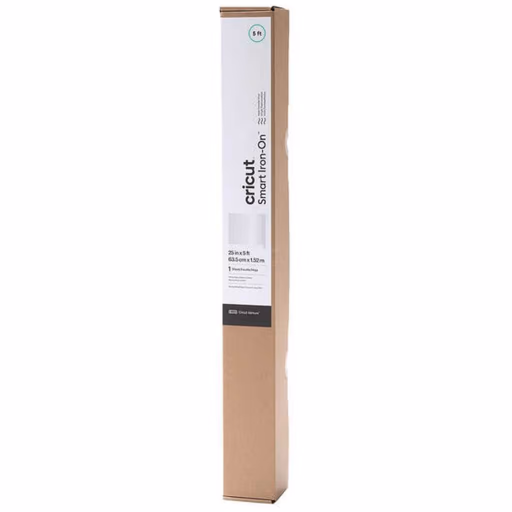 Vinil textil Cricut Smart Glitter Iron-On BLANCO 30.5×48 cm