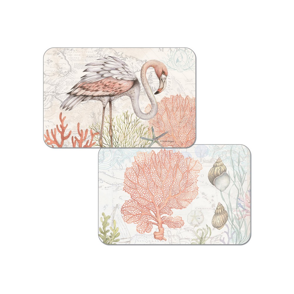 Individual plástico reversible con diseño