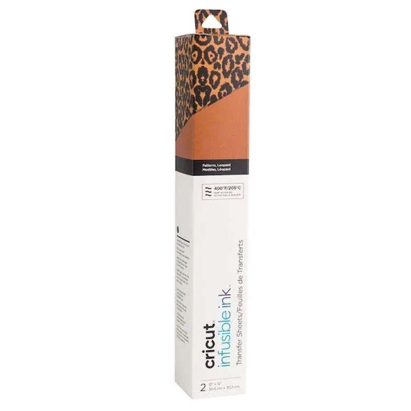 CRICUT HOJA DE TRANSFERENCIA INFUSIBLE INK – LEOPARD – 2 HOJAS