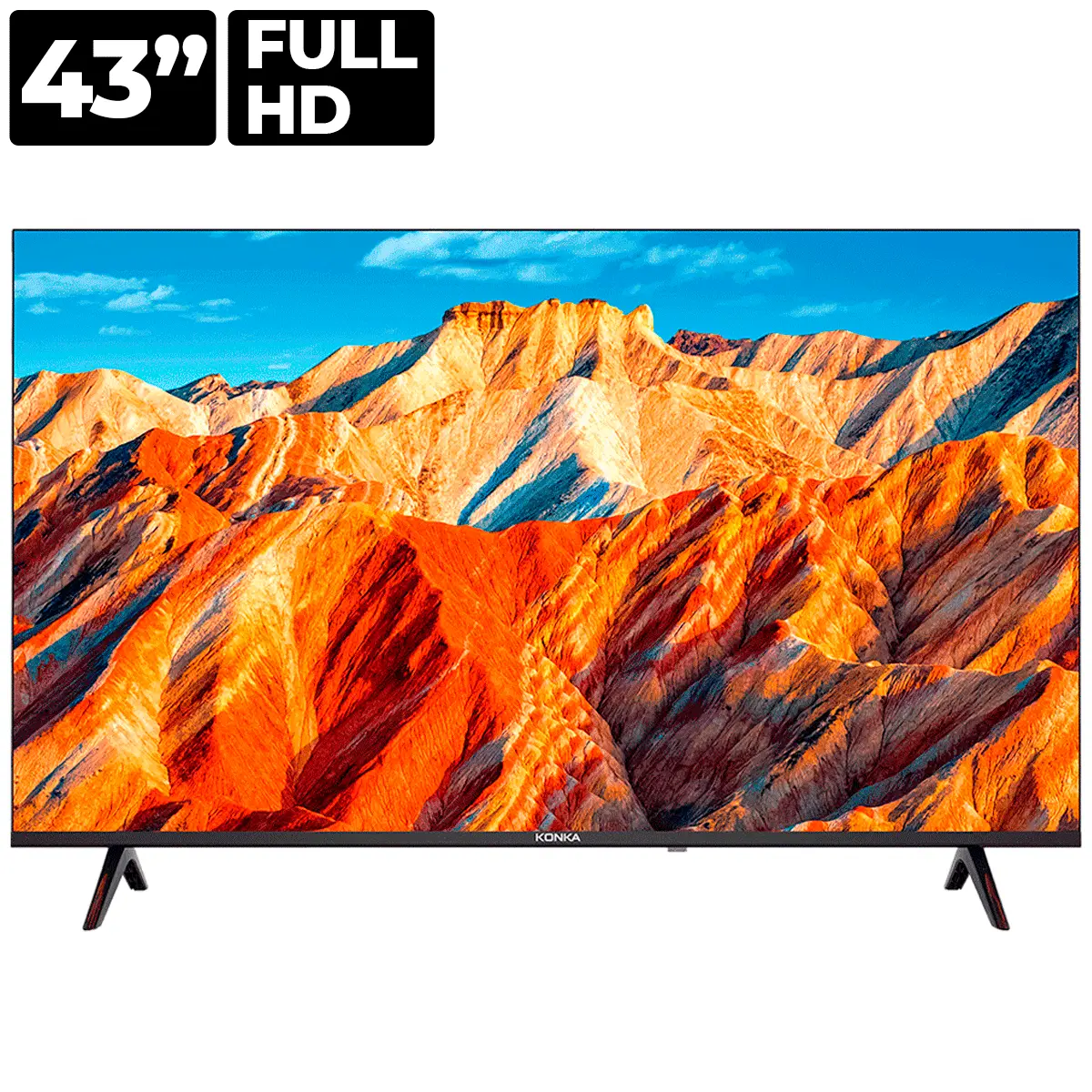 Pantalla LED Full HD Konka 43 pulgadas KDG43AE683LN