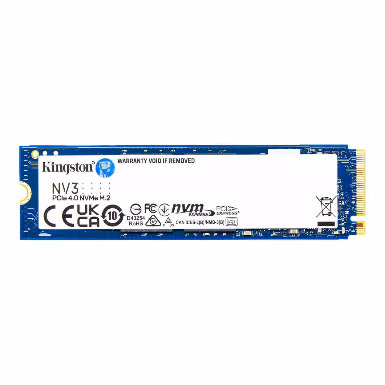 SSD M.2 Kingston NV3 NVMe PCie – 500GB – 5000/3000 MB/s