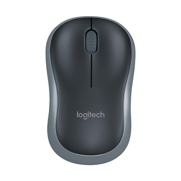 MOUSE LOGITECH M185 INALAMBRICO PLATEADO 910-002225
