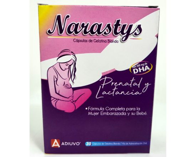 Narastys-DHA, Adiuvo, 30 capsulas