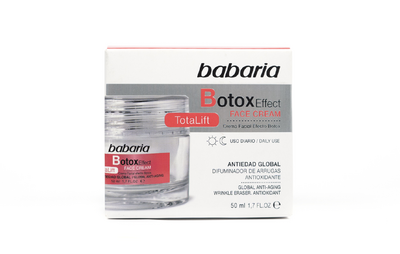 Babaria, Crema facial Btoxeffect totalift