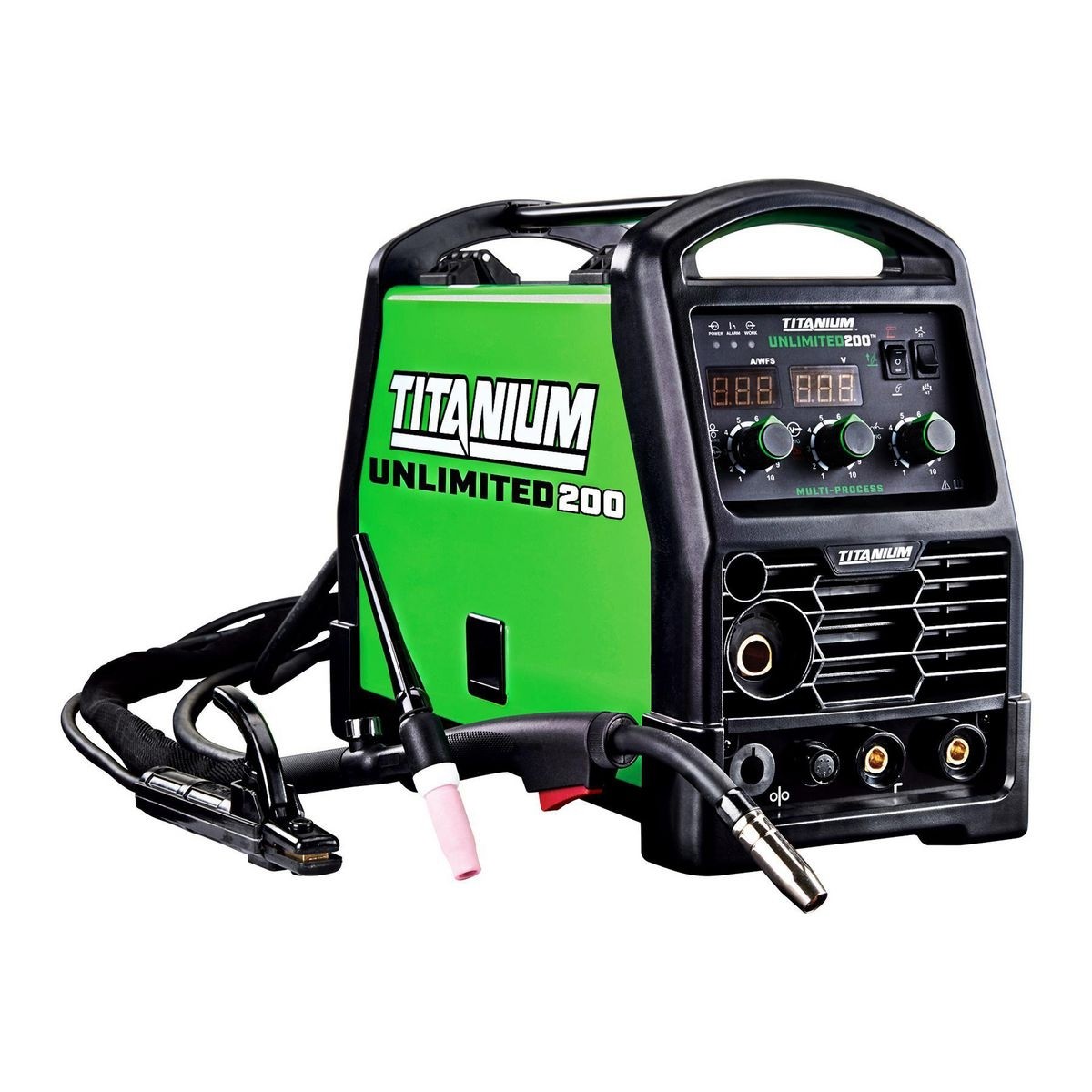 Maquina de soldar multiproceso 200A 120/240V (reacondicionado)