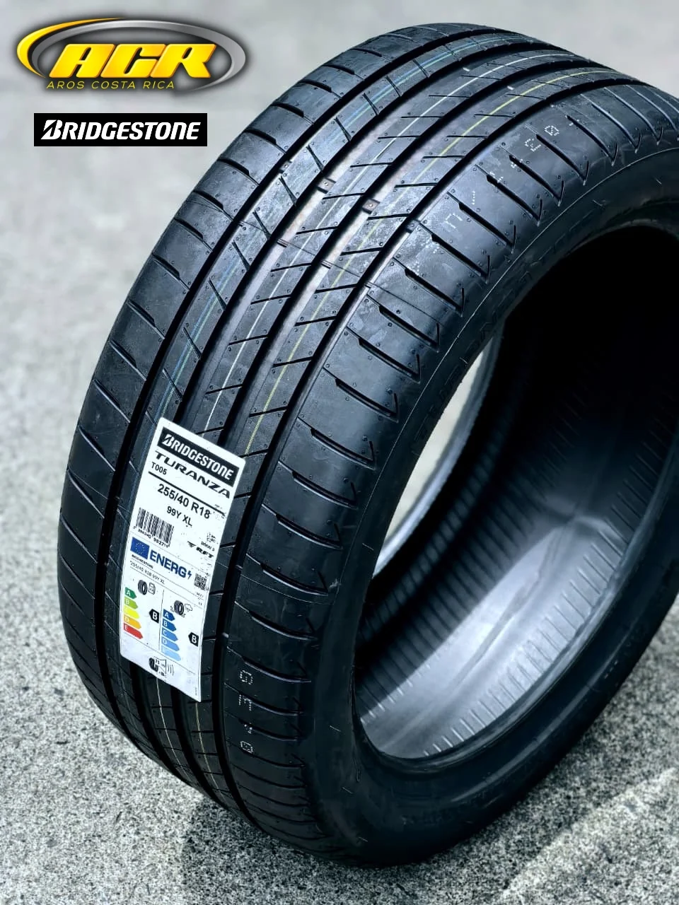255/40R18 Bridgestone Turanza T005 Run-Flat