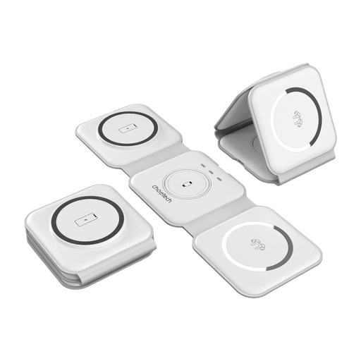 Choetech Cargador Inalámbrico Magnético 3 en 1 T588-F