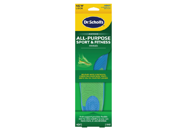 DR SCHOLLS PLANTILLA ALL PURPOSE SPORT & FITNESS PARA HOMBRE 1 UNIDAD