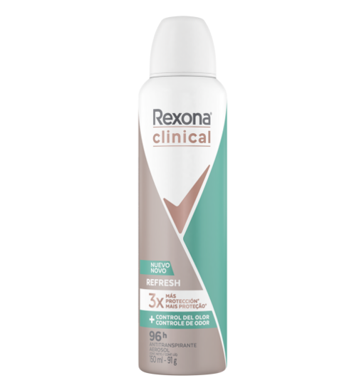 Rexona Clinical Desodrante Aero Women Refresh 150 ml