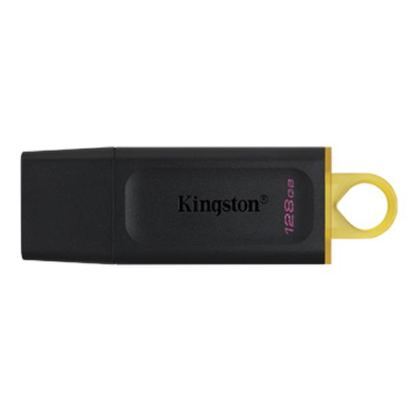 Memoria USB 128GB Kingston Data Traveler Exodia 3.2 GEN 1 USB-A – Negro / Amarillo