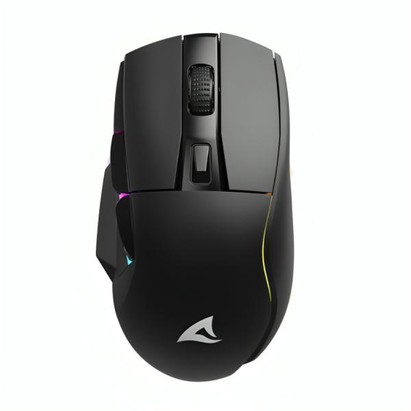 Mouse gaming Sharkoon SGM50W inalámbrico sensor 5000 DPI RGB receptor USB