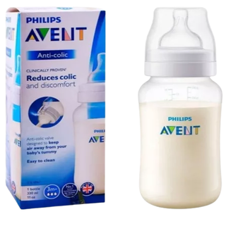 Avent, Biberón Anticolico 3 m+ 330 ml 11 oz