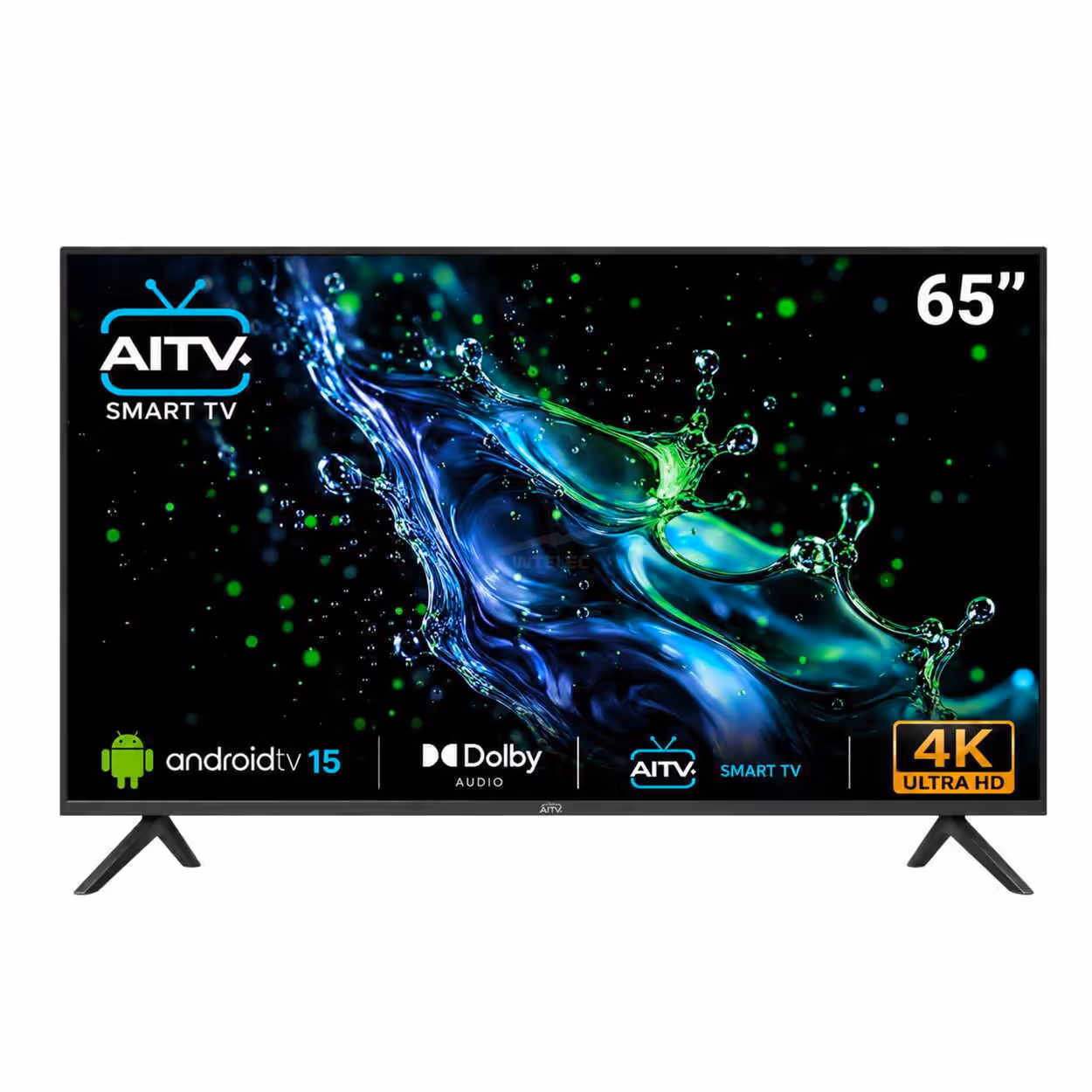 PANTALLA 65″ LED AITV VISIONX 4K SMART 2026