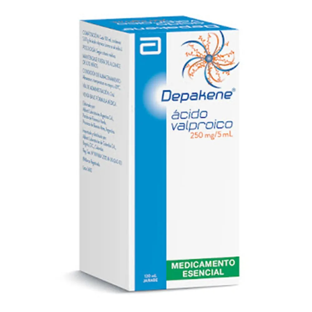 Antiviral, Gripe y Tos Abbott Depakene Jarabe 250mg 120ml