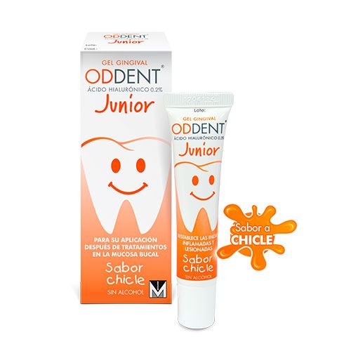 GEL GINGIVAL ODDENT JUNIOR 0.2% CHICLE 15 ML