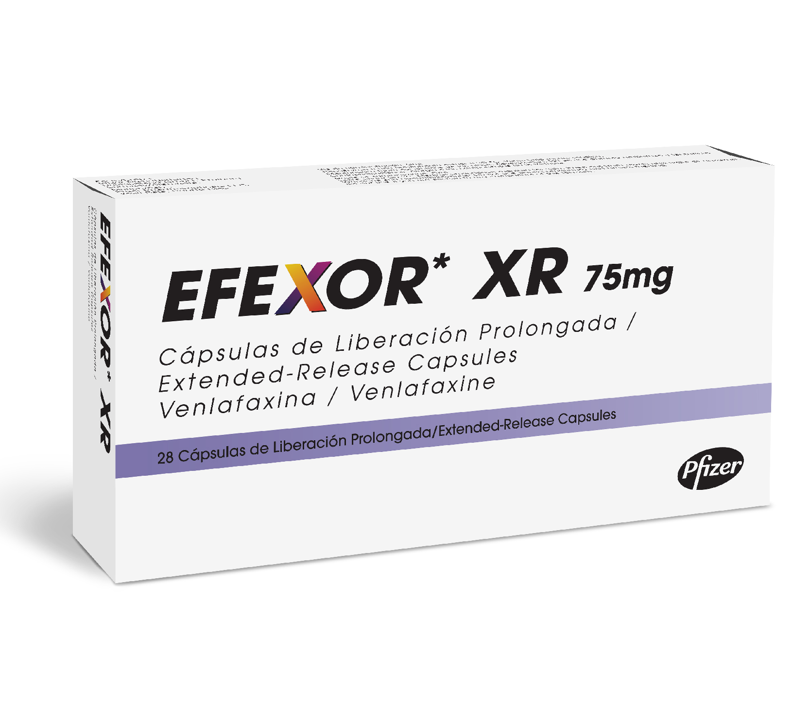 EFEXOR XR 75 MG x 28 TABLETAS