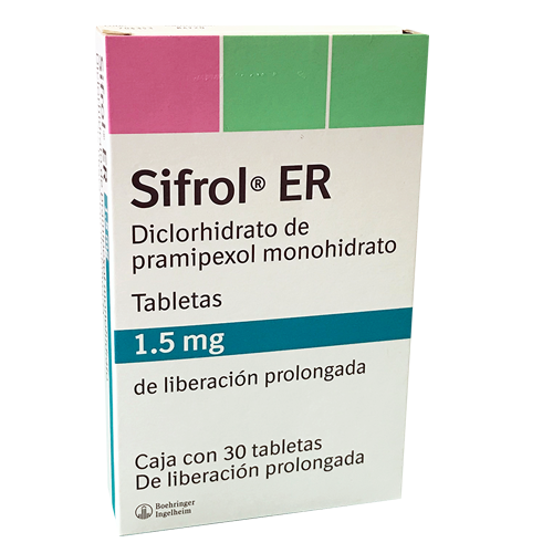 SIFROL ER TABLETAS 1.5 MG