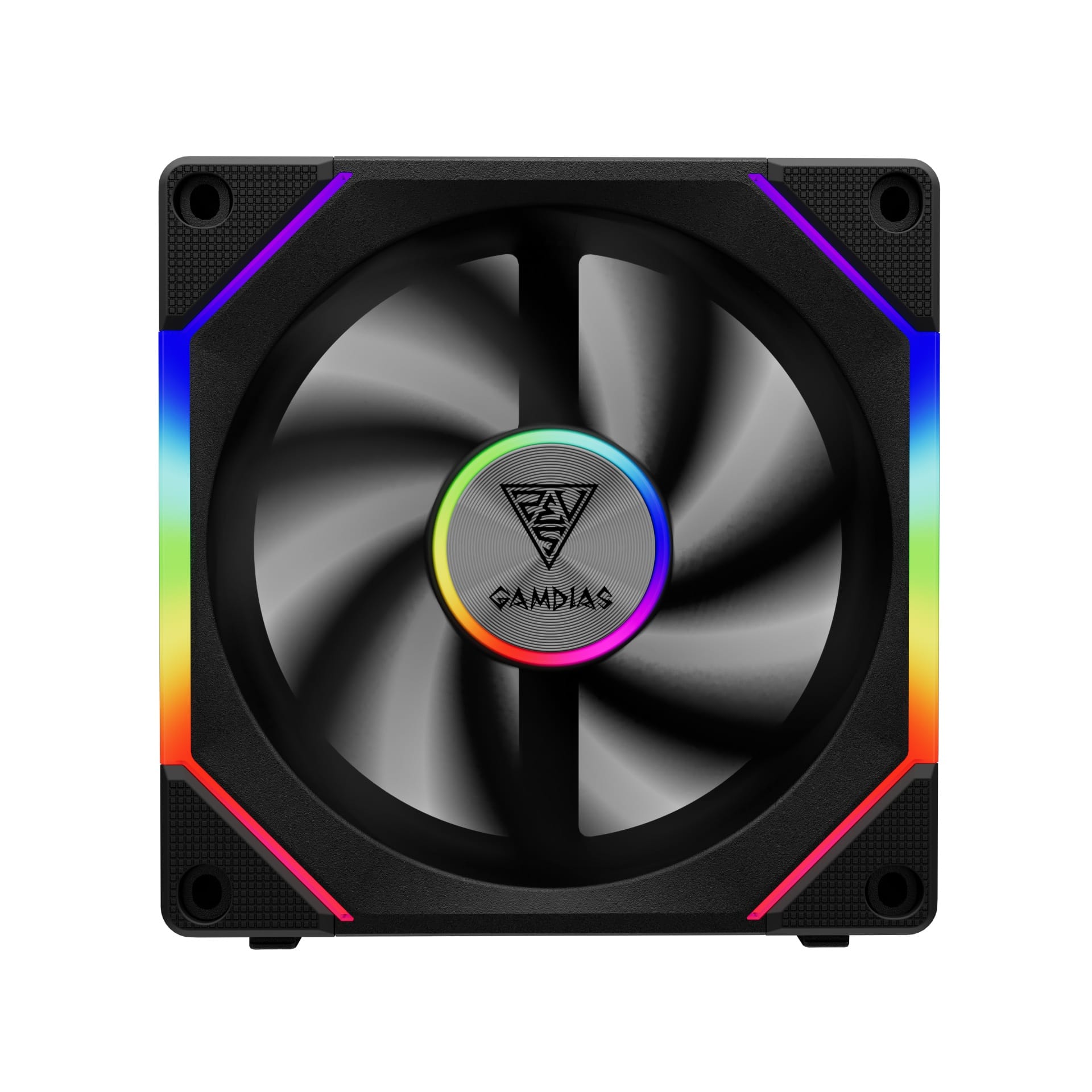 VENTILADOR GAMDIAS AEOLUS P2 1201 ARGB – NEGRO