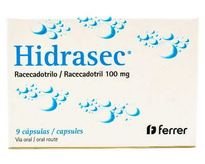Hidrasec 100mg 9 capsulas