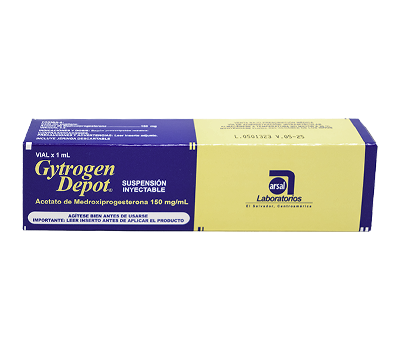 GYTROGEN SUSPENSIÓN INYECTABLE 150MG/ML VIAL X1ML