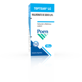 Toptear LC 0.4% solucion oftalmica 10 ml