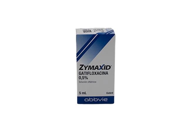 ZYMAXID SOLUCIÓN OFTÁLMICA AL 0.5% 5 ML