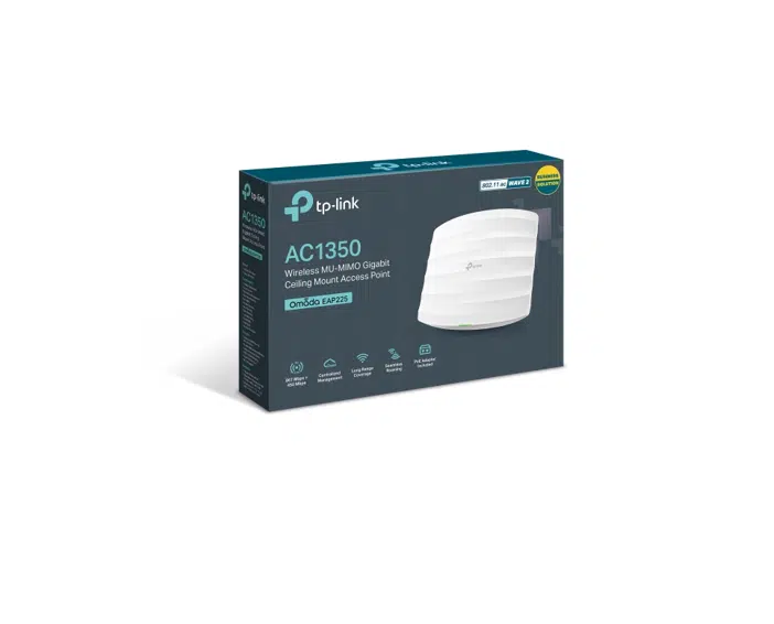 Punto de Acceso TP-Link EAP225 AC1350 Dual Band – Blanco
