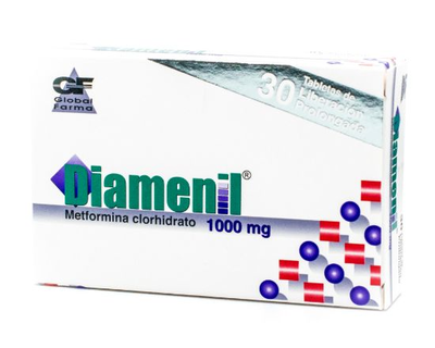 Diamenil 1000 mg 30 tabletas