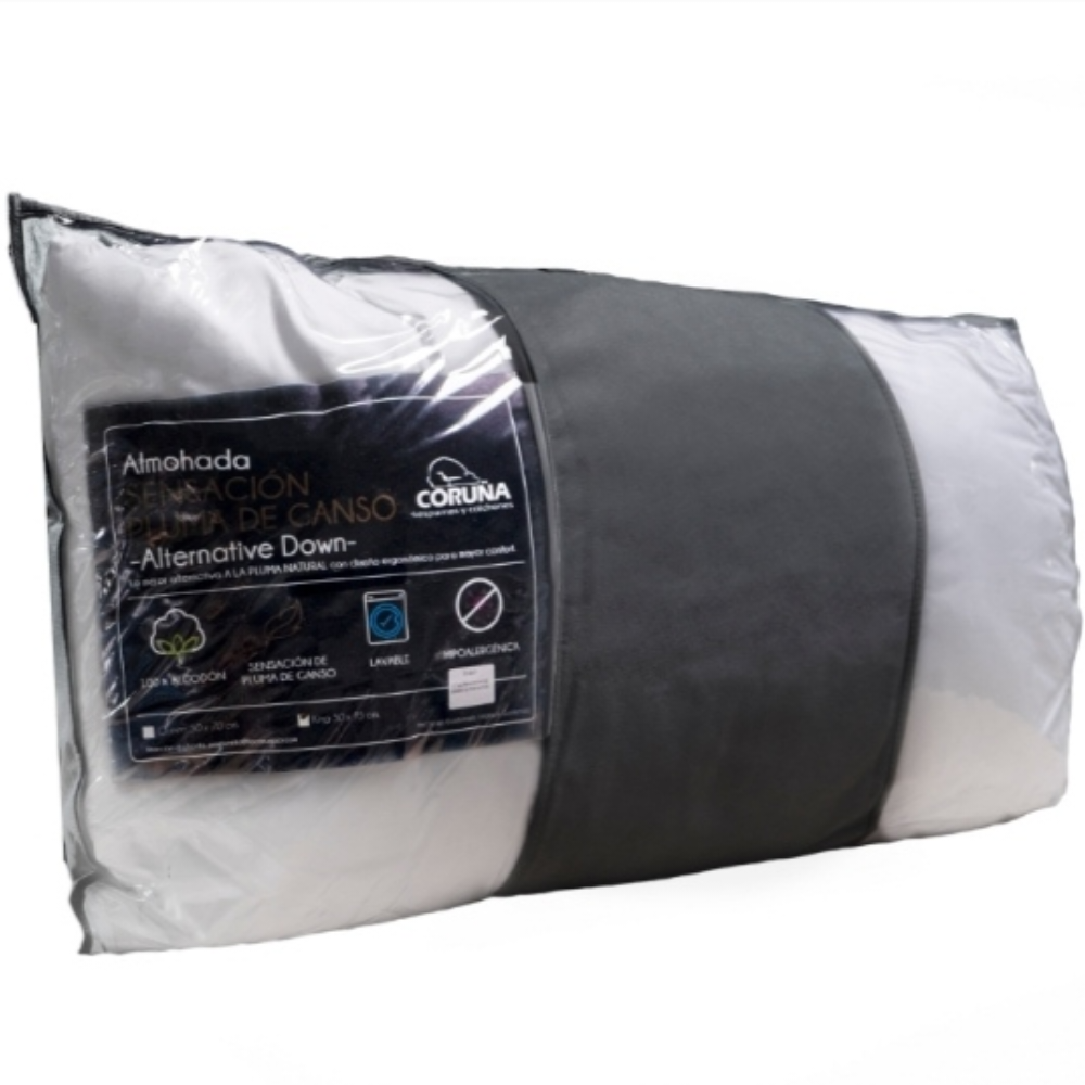 Almohada Coruña Alternative Down King 95x50 cm