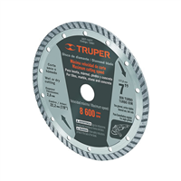 Disco Diamantado Turbo 7" X 2.4 mm Truper