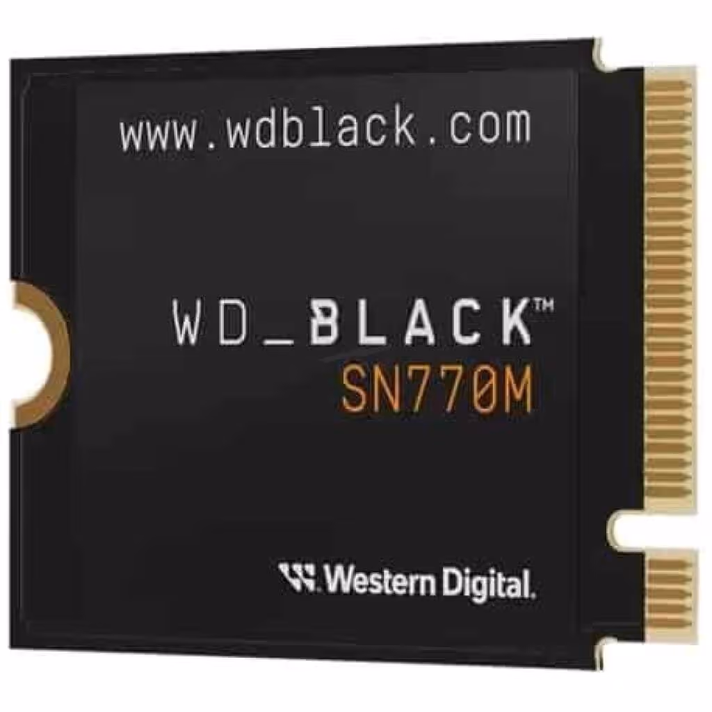 SSD M.2 WD BLACK SN770M PCIe – 2TB – 2230 – 5150/4850 MB/s