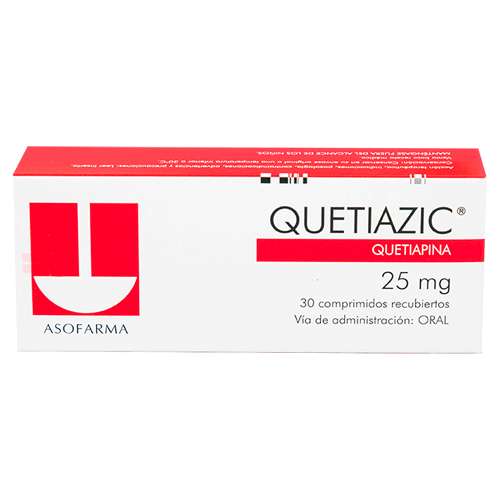 QUETIAZIC COMPRIMIDOS 25 MG
